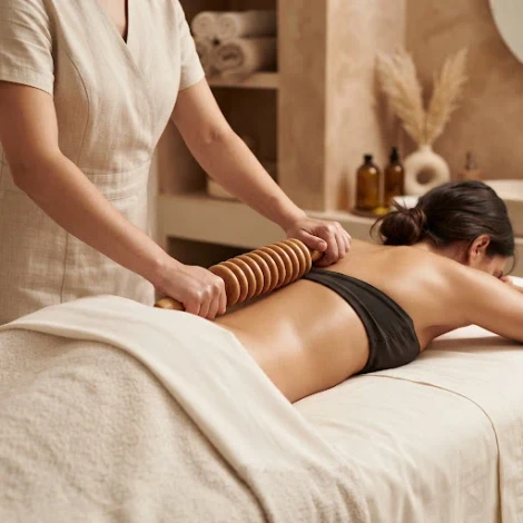 Targeted wood therapy with individually adjusted pressure